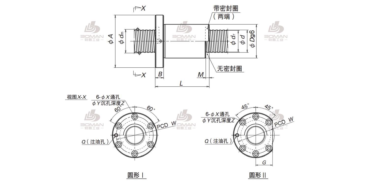 SFD5008-4-NSK DFD滚珠丝杠