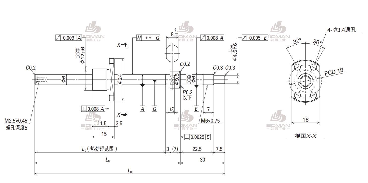 NSK W0601MA-3PY-C3Z1-MA标准滚珠丝杠