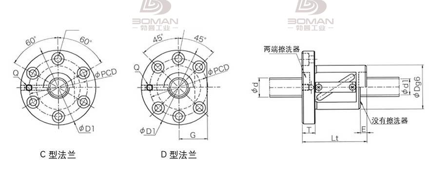 KURODA GR4512FS-DALR 黑田滚珠丝杠gy1004d