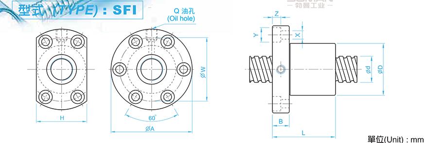 TBI SFI02504-4 tbi滚珠丝杠厦门