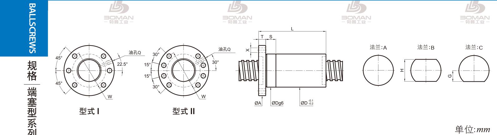 PMI FSDC3206 pmi丝杆是哪里产的