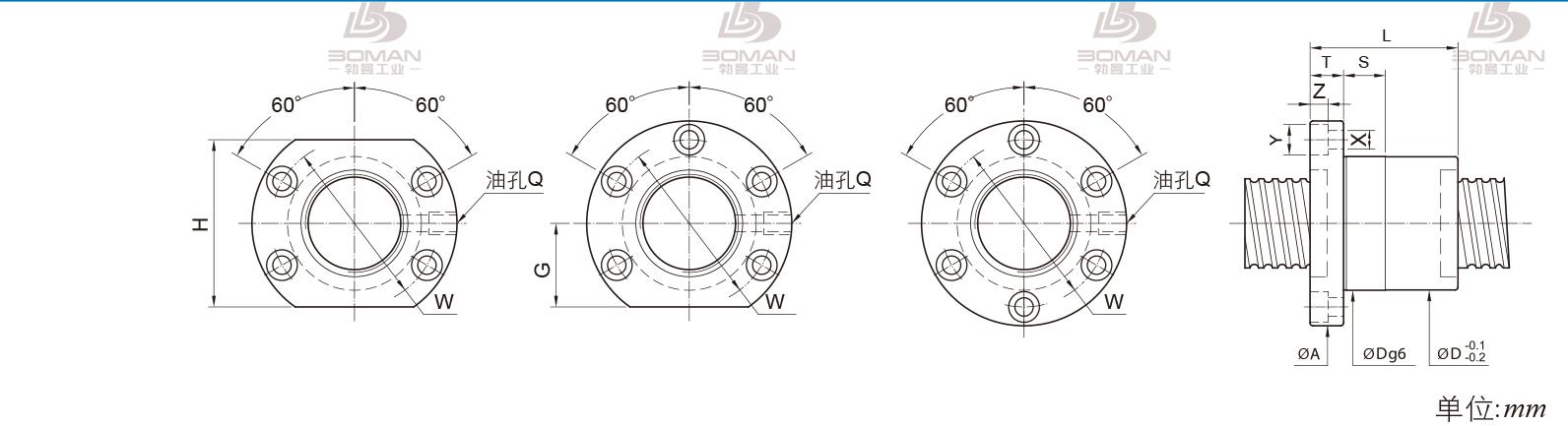 PMI FSIC8012-6 pmi是什么品牌的丝杆