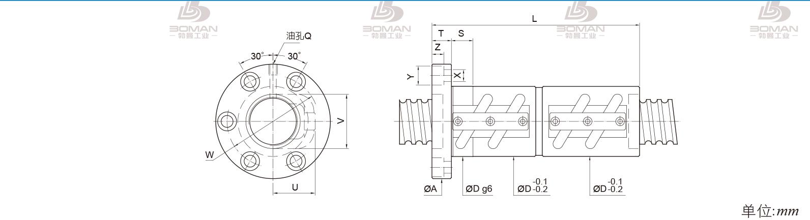 PMI FDVC-6310-2.5 pmi滚珠丝杆型号