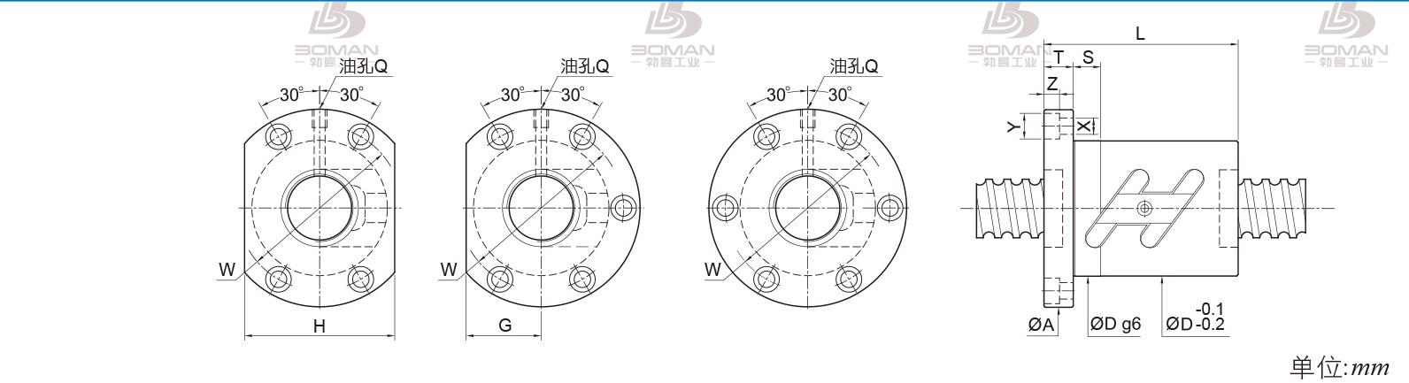 PMI FSWC2510-3 pmi 滚珠丝杆滑台订购