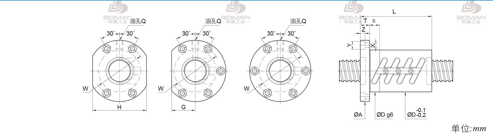 PMI FOWC6310-5 pmi导轨丝杆选型软件