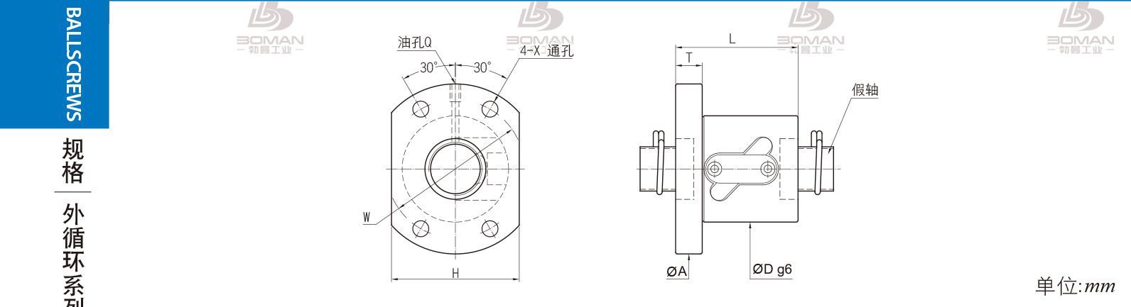 PMI FSWW3210F-5.0P pmi丝杠上海经销处