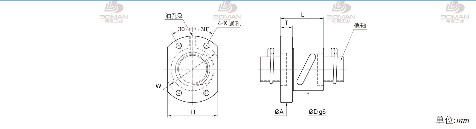 PMI FSBW1404A-3.5P pmi滚珠丝杠哪国的