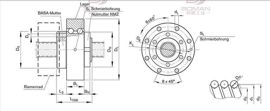 REXROTH R2532 TSK丝杠