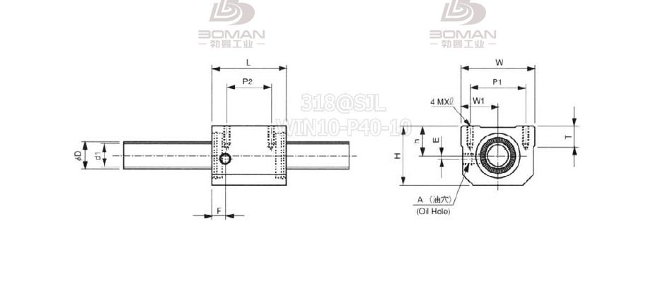 TSK RBSC1808-3.6 日本tsk丝杆价格
