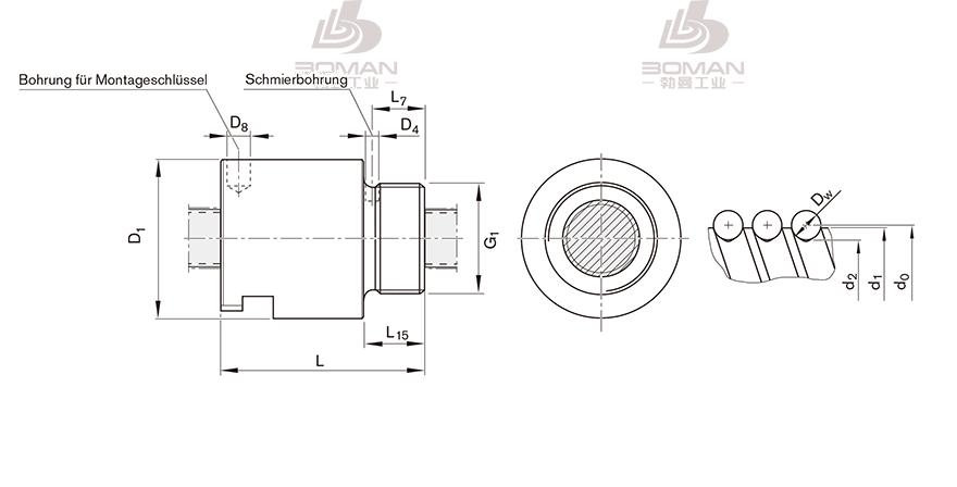 REXROTH R2542 tsk丝杆